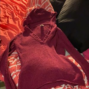 Maroon/cranberry color sweater